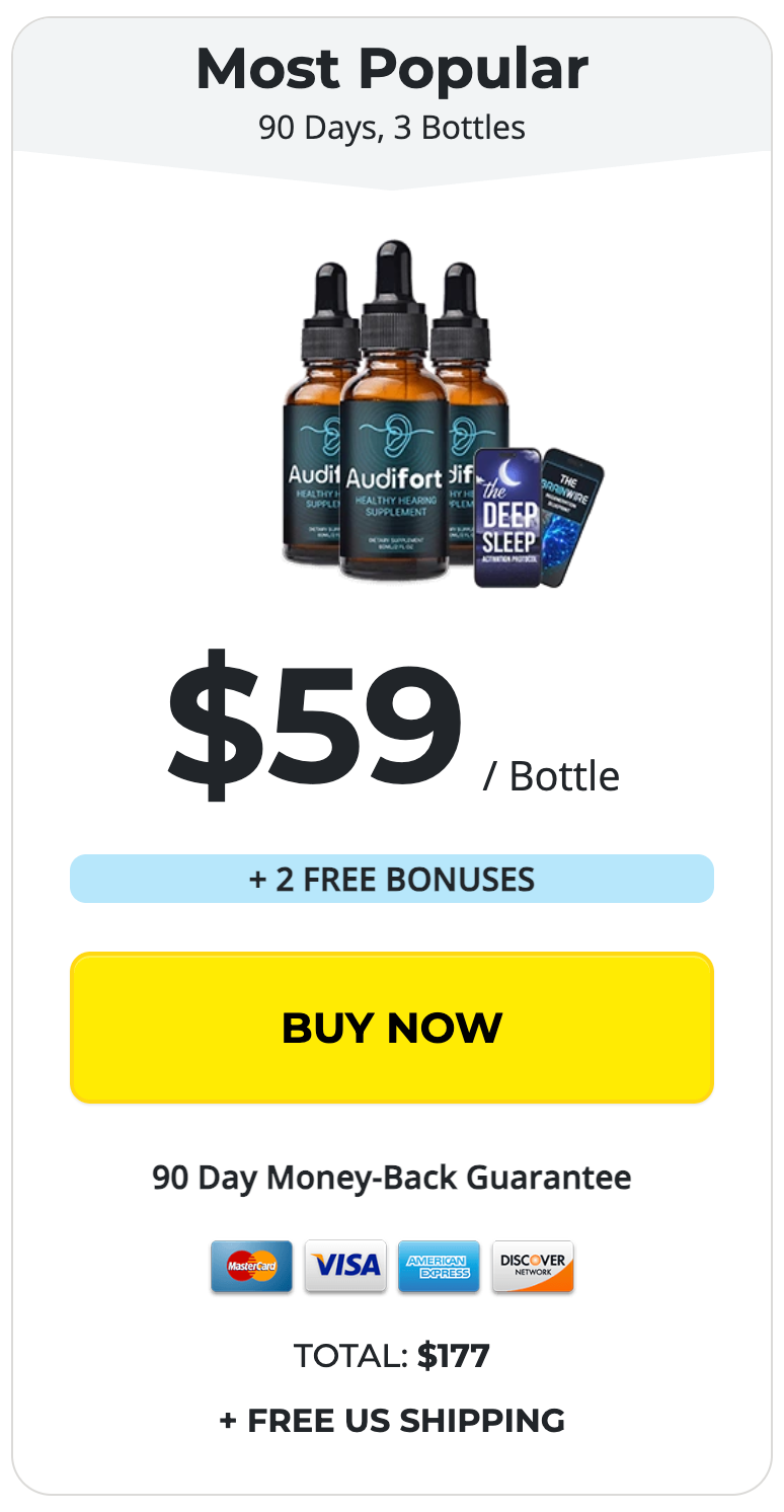 Audifort Buy 3 Bottles